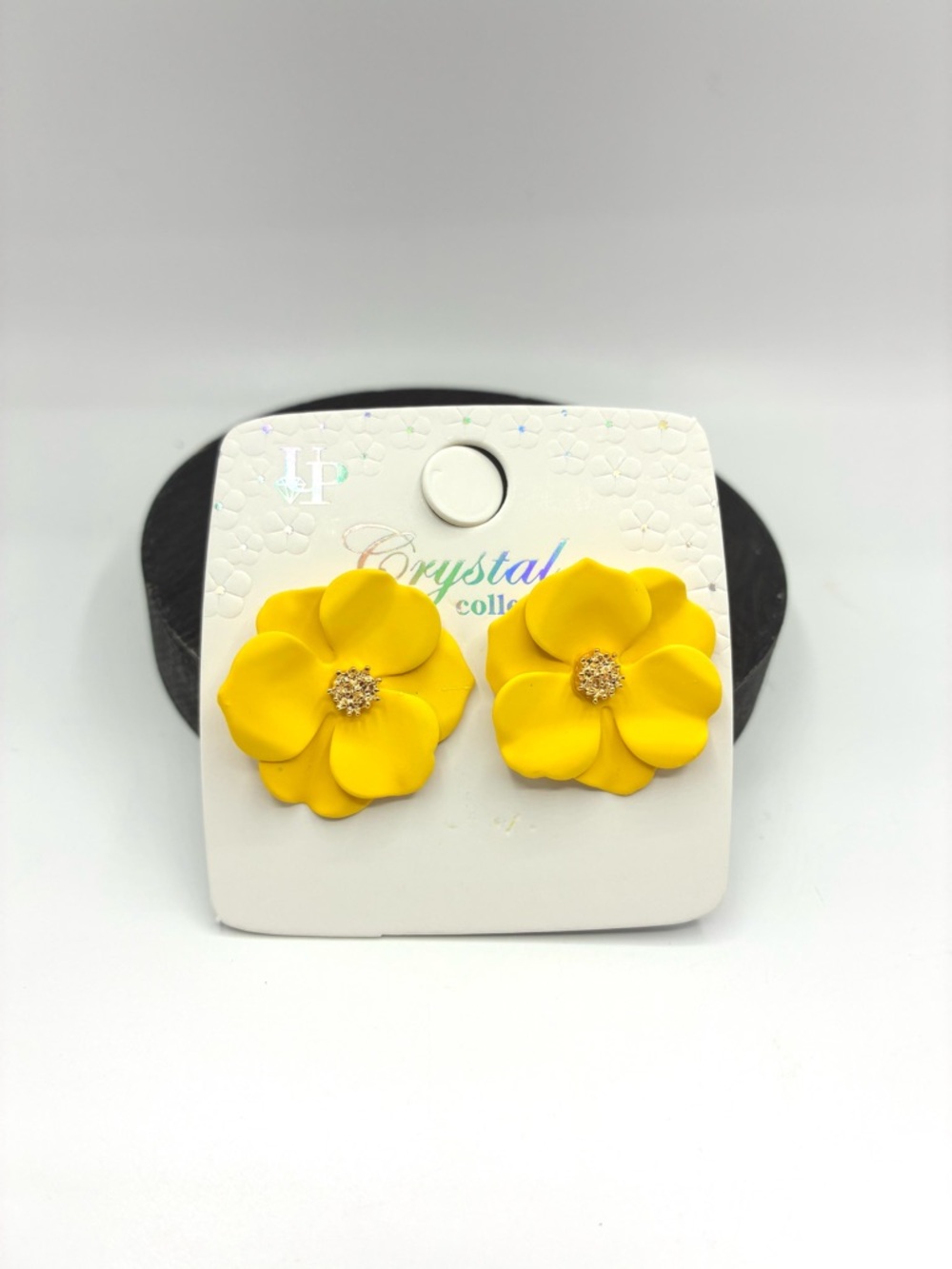 Yellow Floral Earrings
